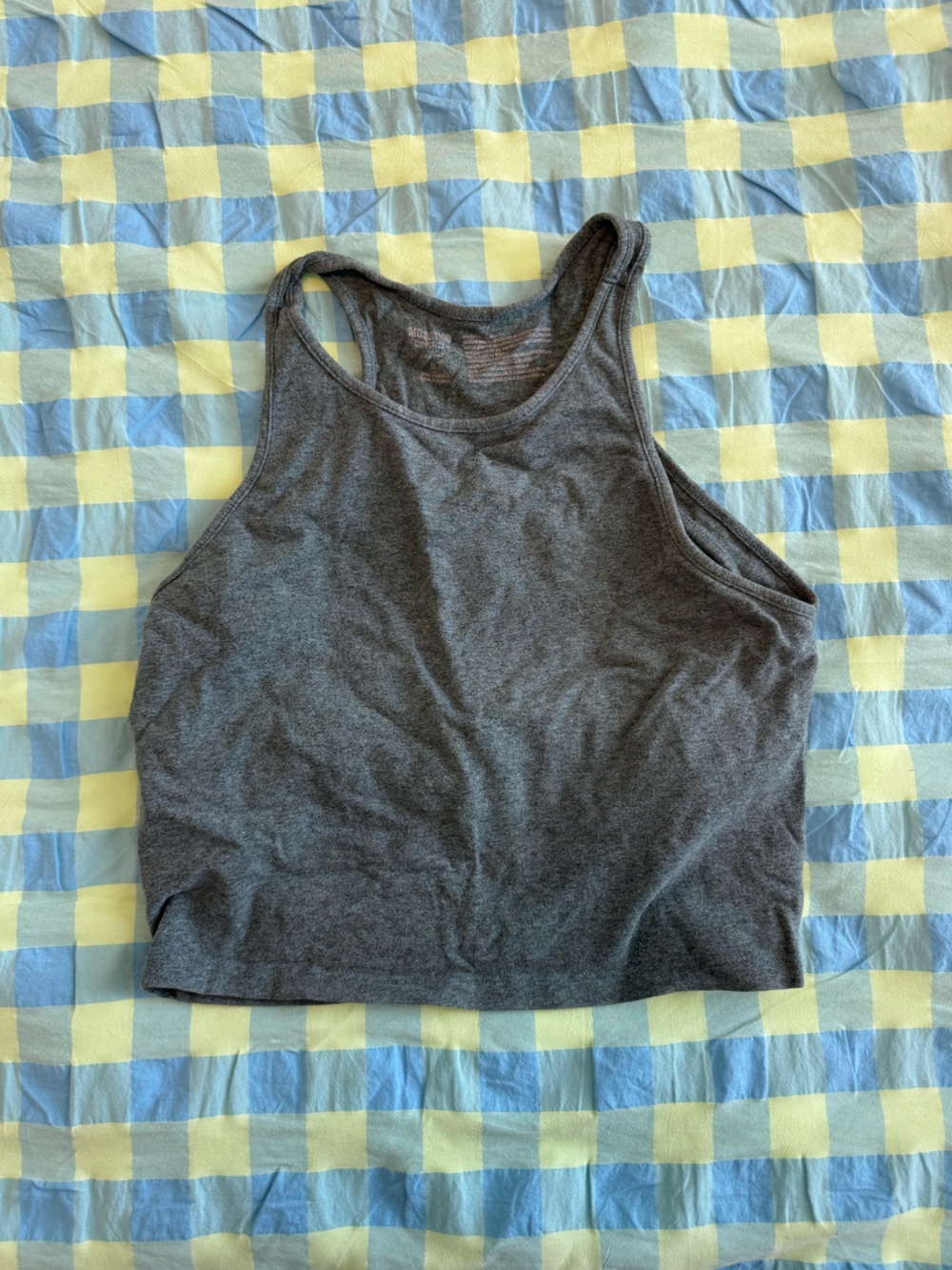 Mossimo Supply Co. Teal Racerback Tank Sports Bra
